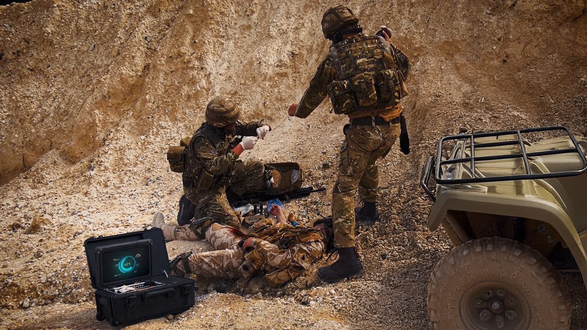 Blood Cool Box with ATV